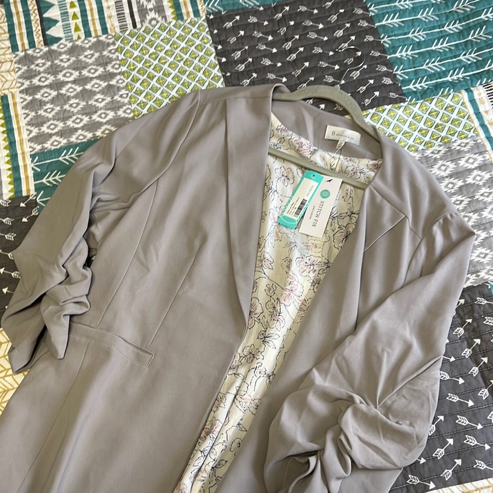 Taupe/Grey/Beige blazer